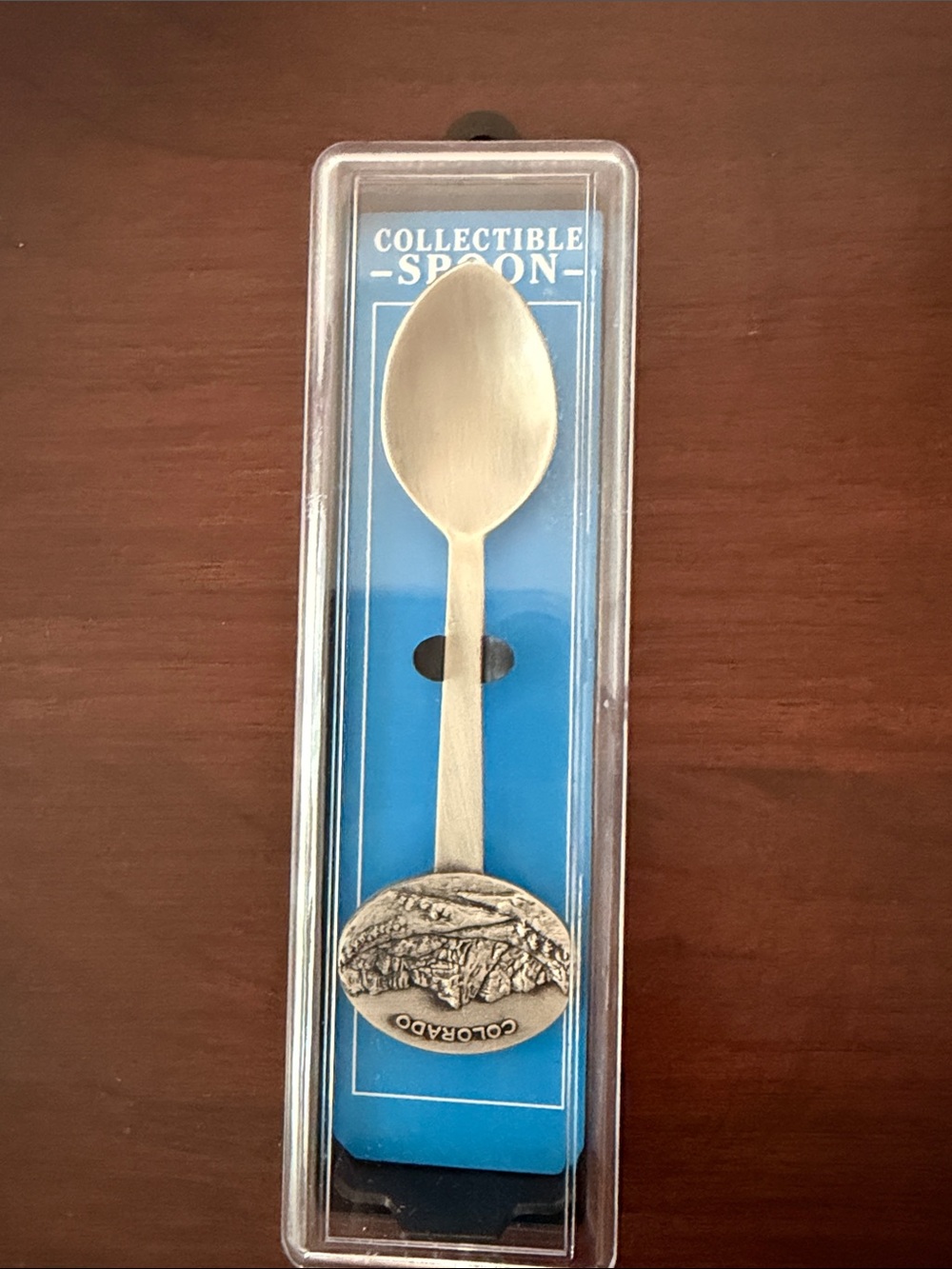Colorado Collectible Spoon in Silver - Decorative Serving Spoon